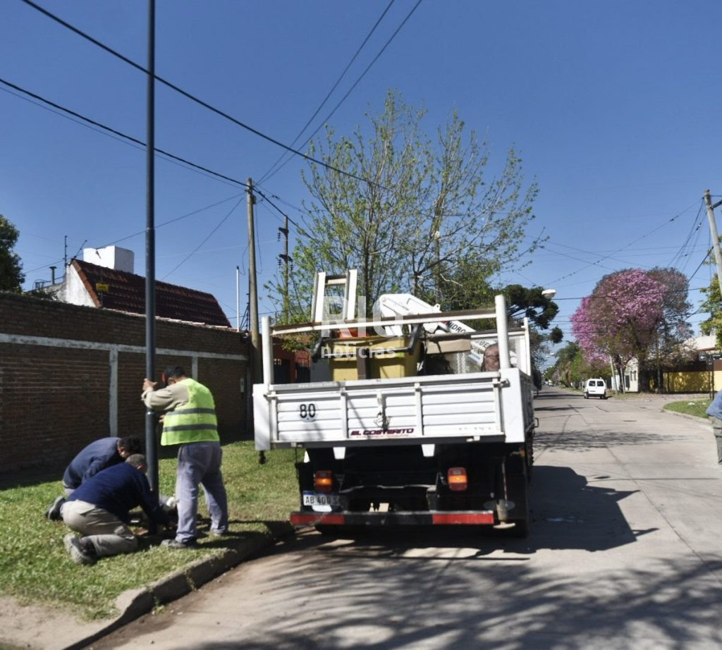 Trabajos de iluminación arbolado y bacheo previstos para este lunes